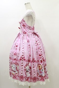 画像3: Royal Princess Alice / Strawberry Sweets・飴ノ森ふみかコラボジャンパースカート Free ピンク H-26-01-03-059-LO-OP-NS-ZH