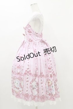 画像3: Royal Princess Alice / Strawberry Sweets・飴ノ森ふみかコラボジャンパースカート Free ピンク H-26-01-03-059-LO-OP-NS-ZH