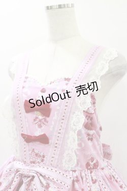 画像4: Royal Princess Alice / Strawberry Sweets・飴ノ森ふみかコラボジャンパースカート Free ピンク H-26-01-03-059-LO-OP-NS-ZH