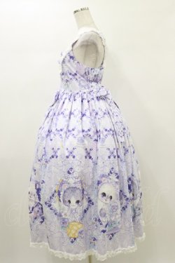 画像3: Royal Princess Alice / スミレのアフタヌーンティー・飴ノ森ふみかコラボ/ロングジャンパースカート Free ラベンダー H-26-01-03-060-LO-OP-NS-ZH