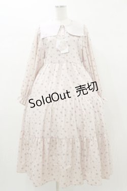 画像1: m petit by misako / TT*AOKハナセーラーOP L ピンク H-26-01-03-063-LO-OP-NS-ZH