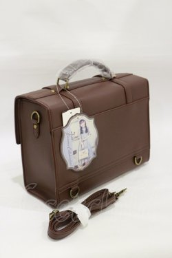 画像2: Kurumi Collaboration / CLK*カギアナバッグ　鍵穴サッチェルバッグ  ブラウン H-26-01-03-008-LO-BG-NS-ZH