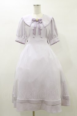 画像1: Amavel / Twinkle Fammeパイピングワンピース Free ラベンダー H-26-01-03-066-CA-OP-NS-ZH