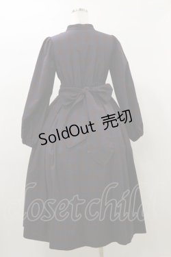 画像2: Maison de FLEUR Petite Robe canone / ニナのお茶会ワンピース S Bordeaux H-26-01-03-068-EL-OP-NS-ZH