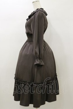 画像3: m petit by misako / AOK*フリルカラータックワンピース S グレー H-26-01-03-071-LO-OP-NS-ZH