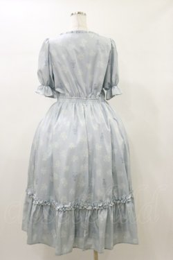 画像2: m petit by misako / AOKハナガラスクエアワンピース L サックス H-26-01-03-072-LO-OP-NS-ZH