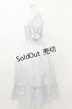 画像3: m petit by misako / AOKハナガラスクエアワンピース L サックス H-26-01-03-072-LO-OP-NS-ZH