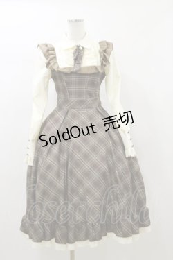 画像1: LOLITAその他 / Melty Fondue/甘い想いを込めたお嬢様ワンピース Free ブラウン H-26-01-03-073-LO-OP-NS-ZH