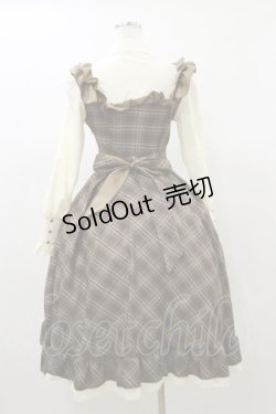 画像2: LOLITAその他 / Melty Fondue/甘い想いを込めたお嬢様ワンピース Free ブラウン H-26-01-03-073-LO-OP-NS-ZH