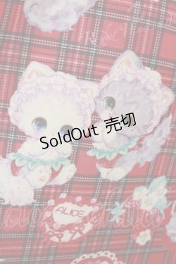 画像4: Royal Princess Alice / Cute Strawberry Cat 飴ノ森ふみかコラボ カットソーワンピース Free ブラック H-26-01-03-079-LO-OP-NS-ZH