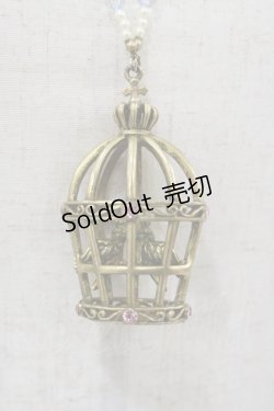 画像1: Angelic Pretty / 小鳥たちのシンフォニアネックレス  ゴールド H-26-01-03-013-AP-AC-NS-ZH