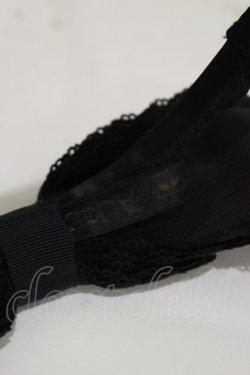 画像3: ALICE and the PIRATES /  ローズフリルグログランカチューシャ  ブラック H-26-01-03-015-PA-AC-NS-ZH