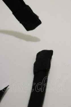 画像2: BABY,THE STARS SHINE BRIGHT / パピオンリボンカチューシャ  ブラック H-26-01-03-018-BA-AC-NS-ZH