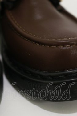 画像4: m petit by misako / AMリボンフリルローファー LL ブラウン H-26-01-03-019-LO-SH-NS-ZH