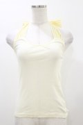 Fi.n.t / ホルターリボンキャミソール Free Ivory/Yellow H-26-01-03-022-CA-TO-NS-ZH