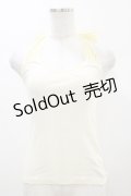 Fi.n.t / ホルターリボンキャミソール Free Ivory/Yellow H-26-01-03-022-CA-TO-NS-ZH