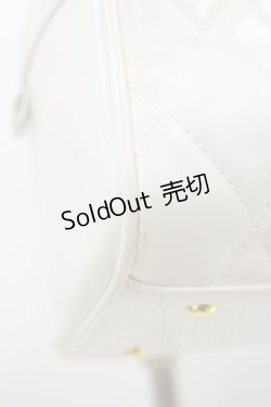 画像4: Angelic Pretty / おでかけキルティングボストンバッグ  シロ H-26-01-03-002-AP-BG-NS-ZH