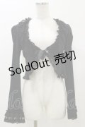 Innocent World / バラレースミルフィーユボレロ L ブラック H-26-01-03-027-IW-TO-NS-ZH