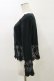 画像3: metamorphose / かぎ編みカーディガン Free ブラック H-26-01-03-028-ME-TO-NS-ZH (3)