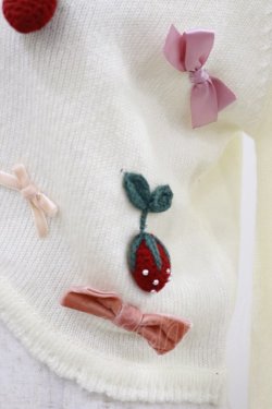 画像4: Lolime by mellfy memory / Popping Strawberry ボレロカーディガン Free オフ H-26-01-03-029-LO-TO-NS-ZH