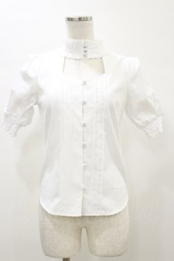 画像1: EATME / シャーリングコットンシャツ Free オフ H-26-01-03-032-LO-BL-NS-ZH