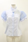 Angelic Pretty / ガラスの人形ブラウス Free サックス H-26-01-03-037-AP-BL-NS-ZH