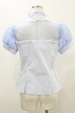 画像2: Angelic Pretty / ガラスの人形ブラウス Free サックス H-26-01-03-037-AP-BL-NS-ZH