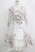 ATELIER PIERROT / Rosy Bouquet Dress size1 ライトグレー H-26-01-04-001-EL-OP-KB-ZH
