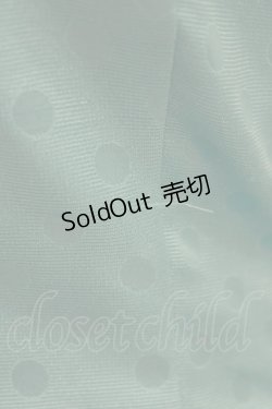 画像4: pays des fees  / ドットジャガードリボンワンピース 9号 ターコイズ H-26-01-04-023-PU-OP-KB-ZH