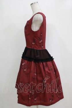 画像2: elements,H / pencil roseワンピース  ボルドー H-26-01-04-025-PU-OP-KB-ZH