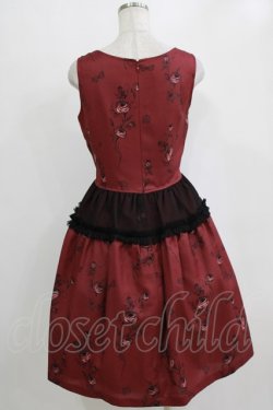 画像3: elements,H / pencil roseワンピース  ボルドー H-26-01-04-025-PU-OP-KB-ZH