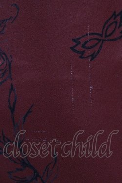 画像7: elements,H / pencil roseワンピース  ボルドー H-26-01-04-025-PU-OP-KB-ZH