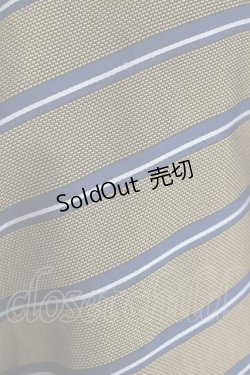 画像4: Jane Marple / Regimental stripe circular skirt  ocher H-26-01-04-027-JM-SK-KB-ZH