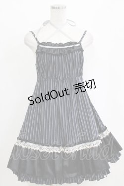 画像4: PUTUMAYO / カットソーボレロ＆ストライプキャミソールワンピース  黒×紺 H-26-01-04-034-PT-OP-KB-ZH