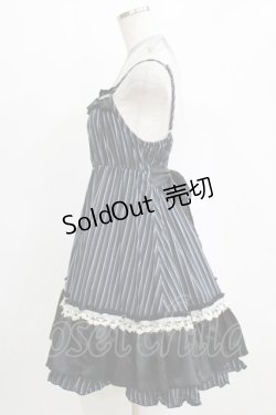 画像5: PUTUMAYO / カットソーボレロ＆ストライプキャミソールワンピース  黒×紺 H-26-01-04-034-PT-OP-KB-ZH