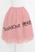 Emily Temple cute / Sleepレースペチコート  レッド H-26-01-04-037-ET-SK-KB-ZH