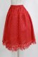 画像2: Emily Temple cute / Sleepレースペチコート  レッド H-26-01-04-037-ET-SK-KB-ZH (2)