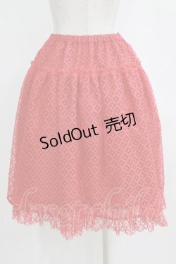 画像3: Emily Temple cute / Sleepレースペチコート  レッド H-26-01-04-037-ET-SK-KB-ZH