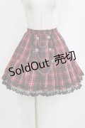 PUTUMAYO / チェックセーラースカート  レッド H-26-01-04-038-PT-SK-KB-ZH