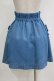 画像3: Katie / CAFE CHIC high waist skirt  ブルー H-26-01-04-039-LO-SK-KB-ZH (3)