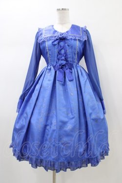 画像1: Angelic Pretty / Twinkle Skyワンピース Free ブルー H-26-01-04-1031-AP-OP-NS-ZH