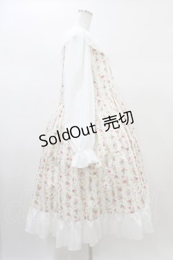 画像3: marcHenTica / フレアローズワンピース Free 生成り H-26-01-04-1035-LO-OP-NS-ZH