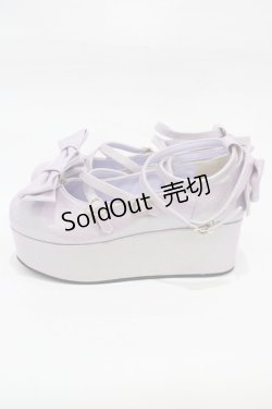 画像2: Angelic Pretty / Dreamy Twinkleシューズ L/約25cm ラベンダー H-26-01-04-1004-AP-SH-NS-ZH