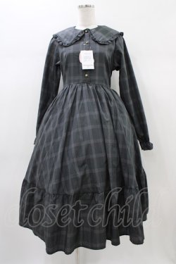 画像1: m petit by misako / TT*AOKチェックOP S グレー H-26-01-04-1039-LO-OP-NS-ZH