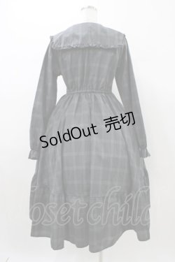 画像2: m petit by misako / TT*AOKチェックOP S グレー H-26-01-04-1039-LO-OP-NS-ZH