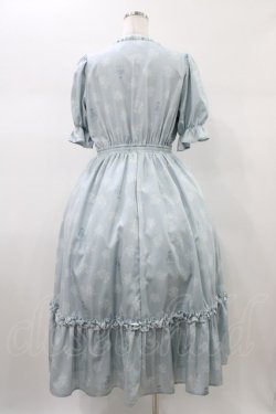 画像2: m petit by misako / AOKハナガラスクエアワンピース L サックス H-26-01-04-1042-LO-OP-NS-ZH