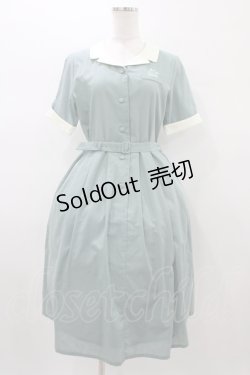 画像1: F i.n.t / クレリック開衿ワンピース/ポチャッコ Free Green H-26-01-04-1043-CA-OP-NS-ZH