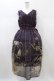 画像1: axes femme / タロットカードモチーフワンピース M パープル H-26-01-04-1046-AX-OP-NS-ZH (1)
