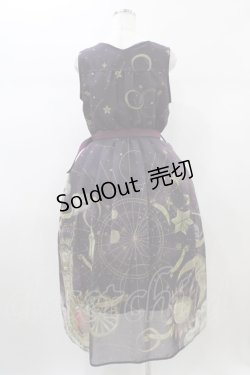 画像2: axes femme / タロットカードモチーフワンピース M パープル H-26-01-04-1046-AX-OP-NS-ZH