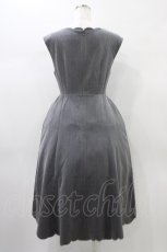 画像2: an another angelus / ローズカットワーク刺繍ジャンパースカート Free GRAY H-26-01-04-1049-CA-OP-NS-ZH (2)